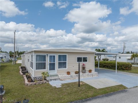 A home in NORTH FORT MYERS