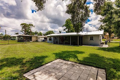 A home in NORTH FORT MYERS