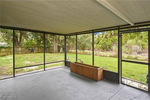 A home in NORTH FORT MYERS