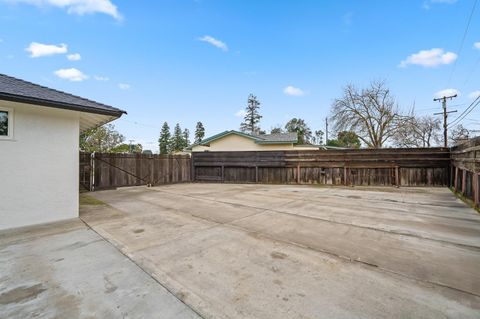 A home in Fresno