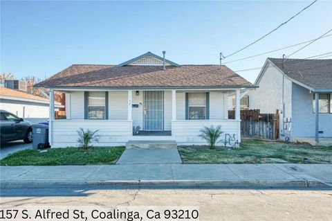 A home in Coalinga