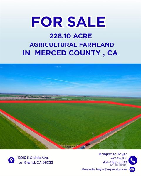 12010 E childs Avenue Le Grand CA 95333