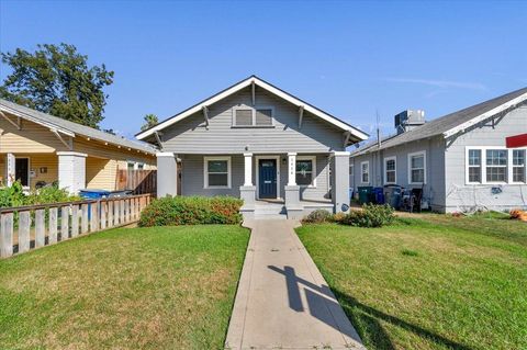 A home in Fresno