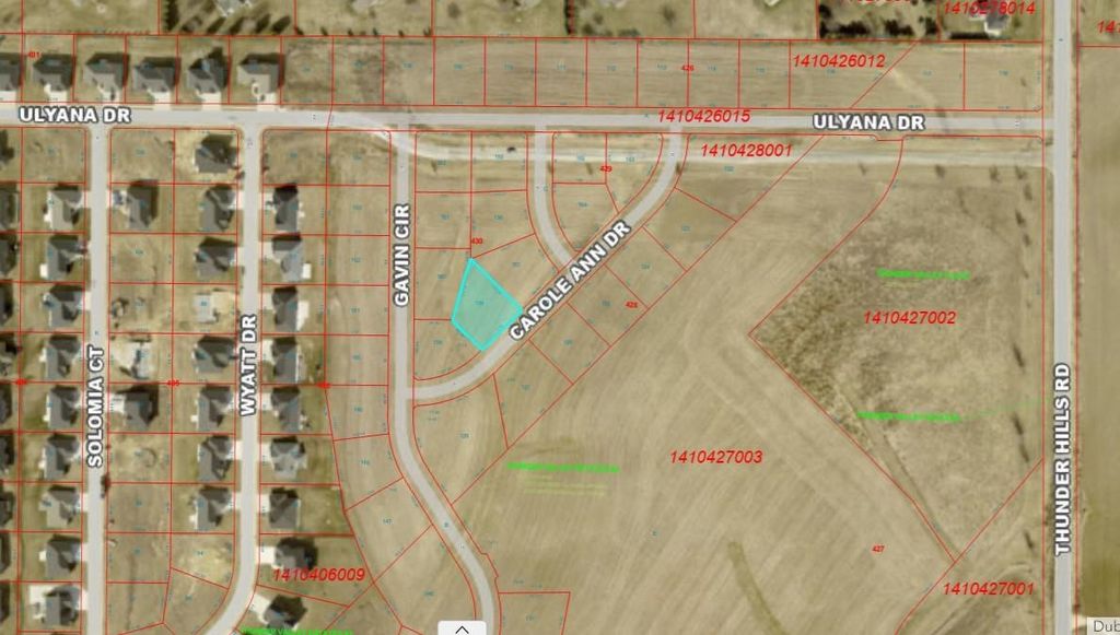 Photo of Lot 158 Carole Ann Drive, Peosta, IA 52068 (MLS # 153801)