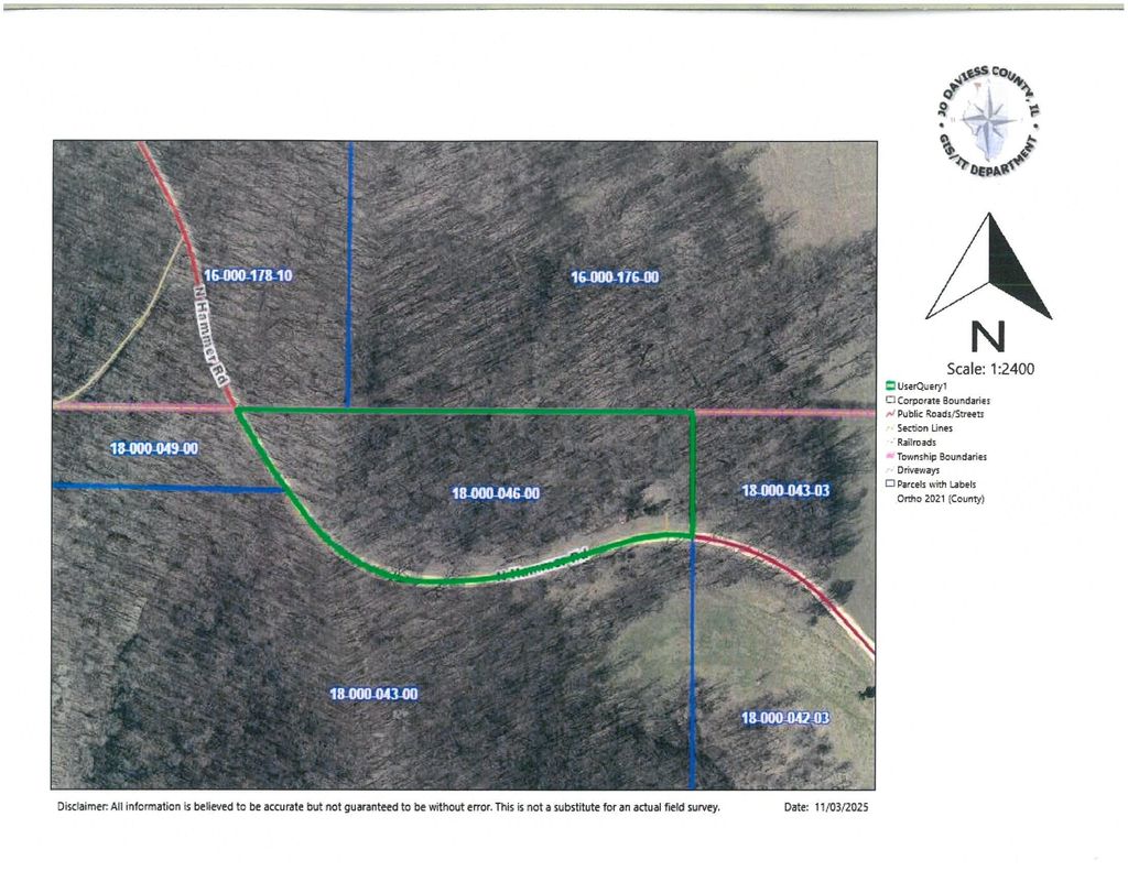 Photo of 5781 N Hammer Road, Scales Mound, IL 61075 (MLS # 153406)