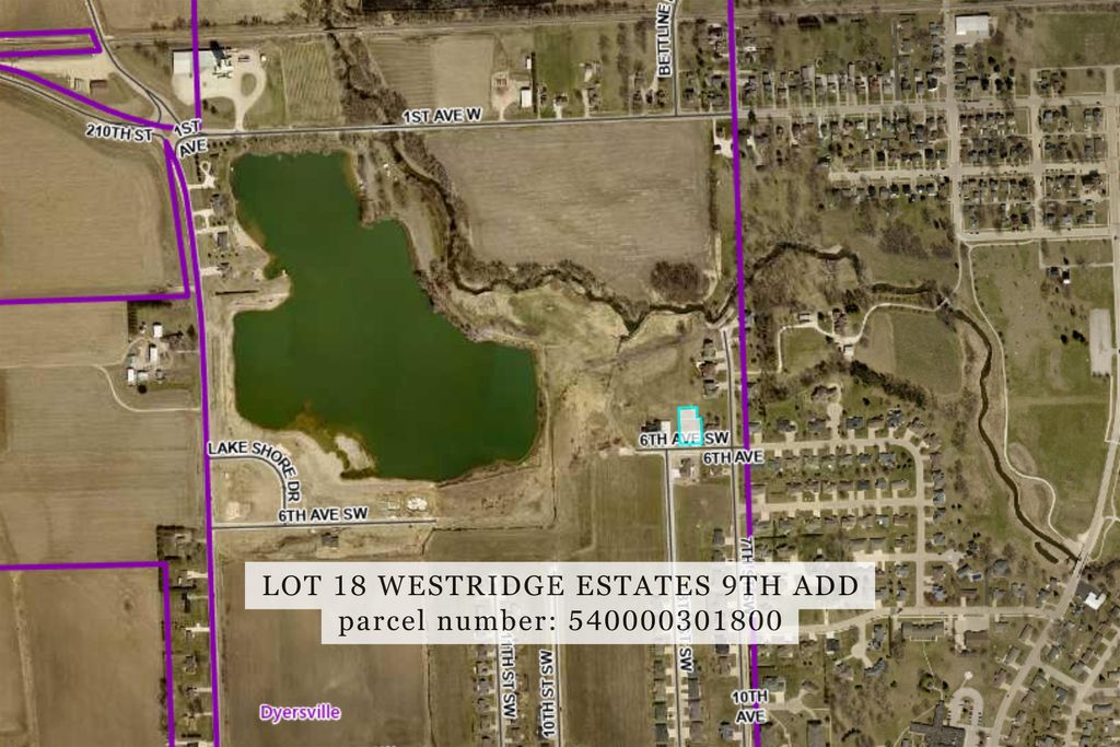 Photo of Lot 18 SW 7th Street, Dyersville, IA 52040 (MLS # 152583)