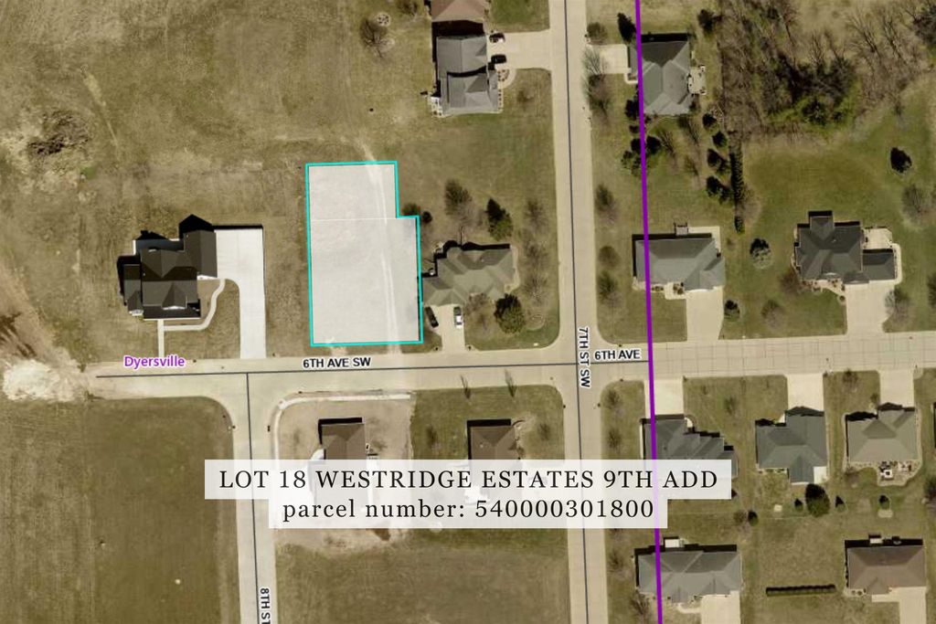 Photo of Lot 18 SW 7th Street, Dyersville, IA 52040 (MLS # 152583)