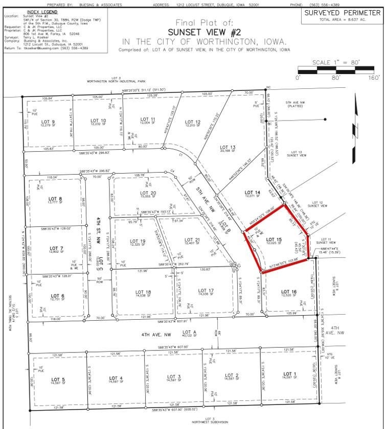 Photo of Worthington, IA 52078 (MLS # 156004)