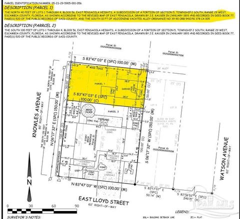 BLK Knowles Ave Pensacola FL 32503