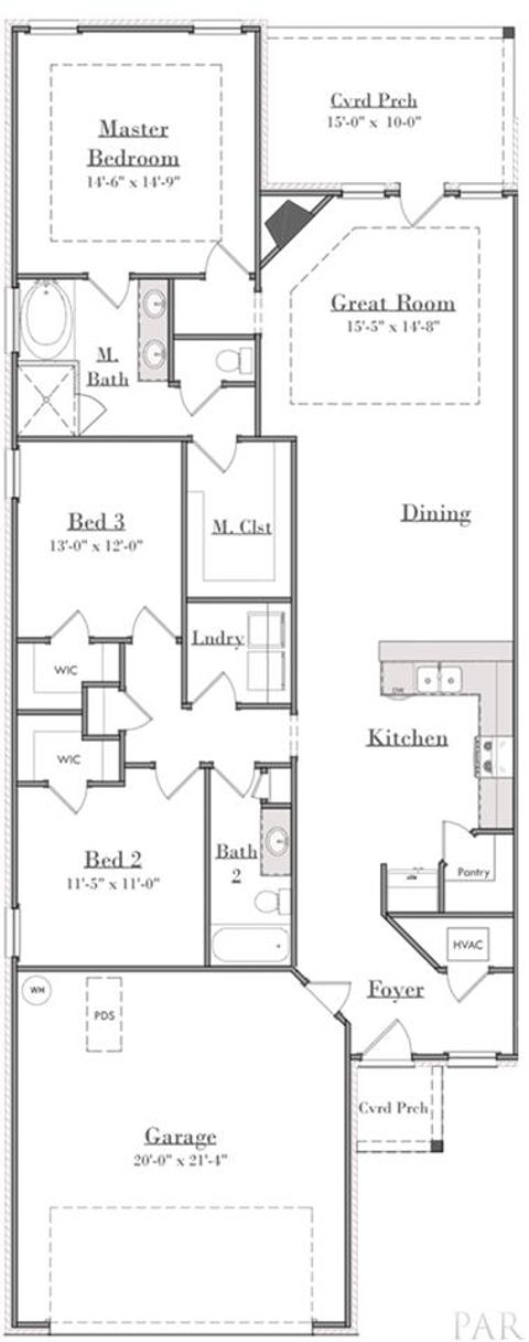 A home in Cantonment