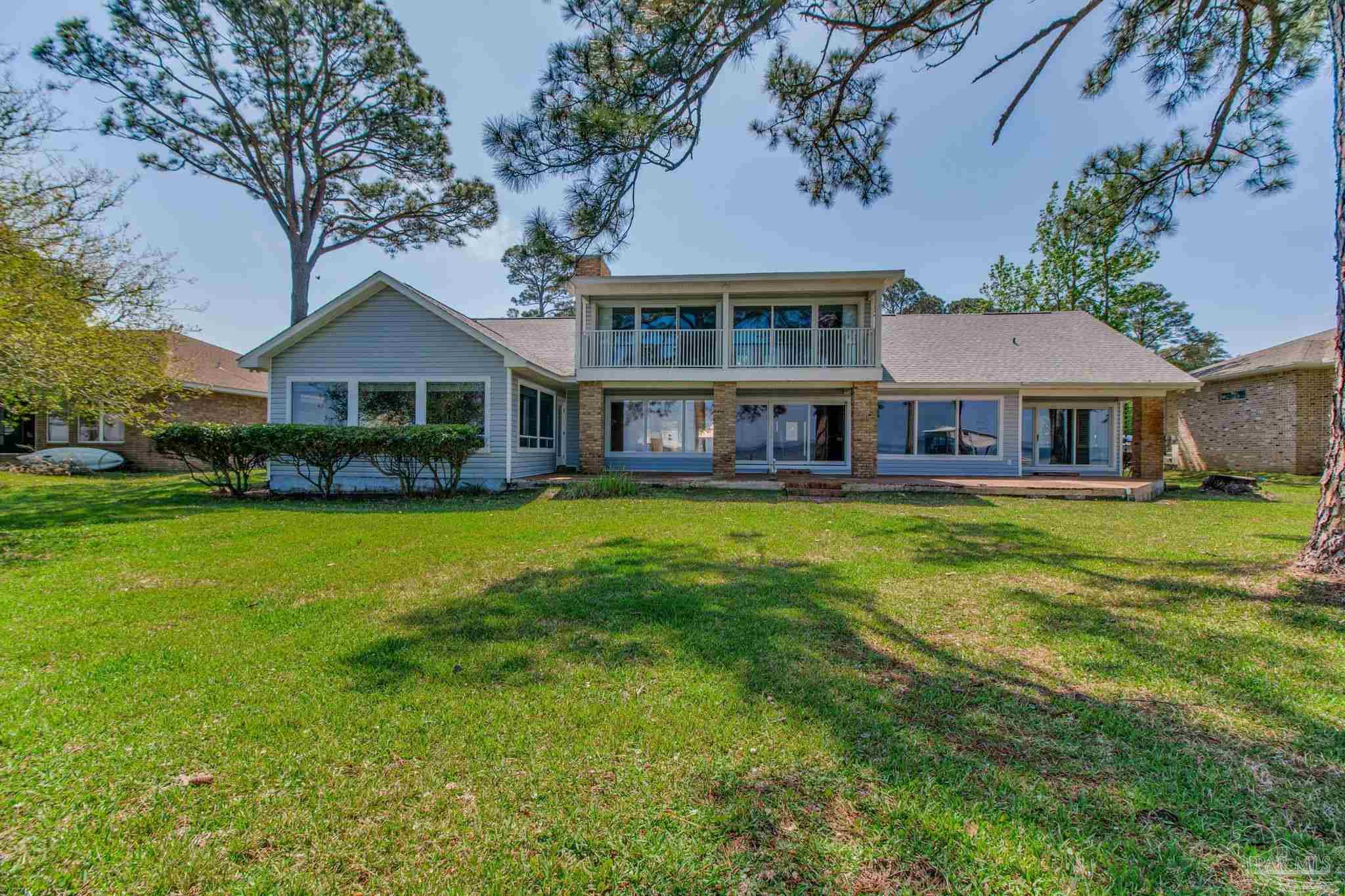 View of house from the water