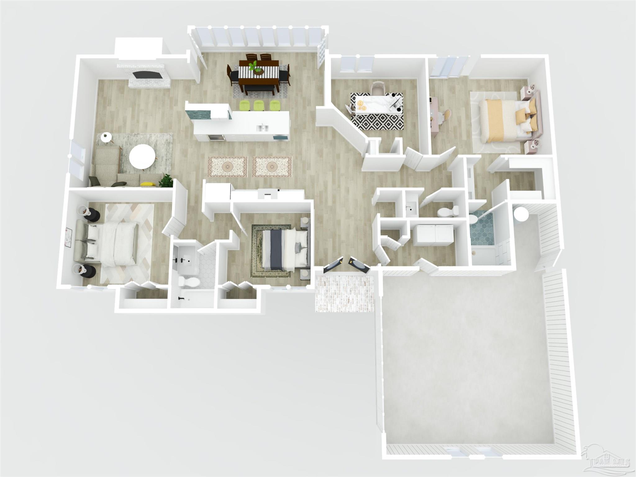 Gulf Breeze, Florida 32563, United States, 4 Bedrooms Bedrooms, ,3 BathroomsBathrooms,Residential,Active,92742