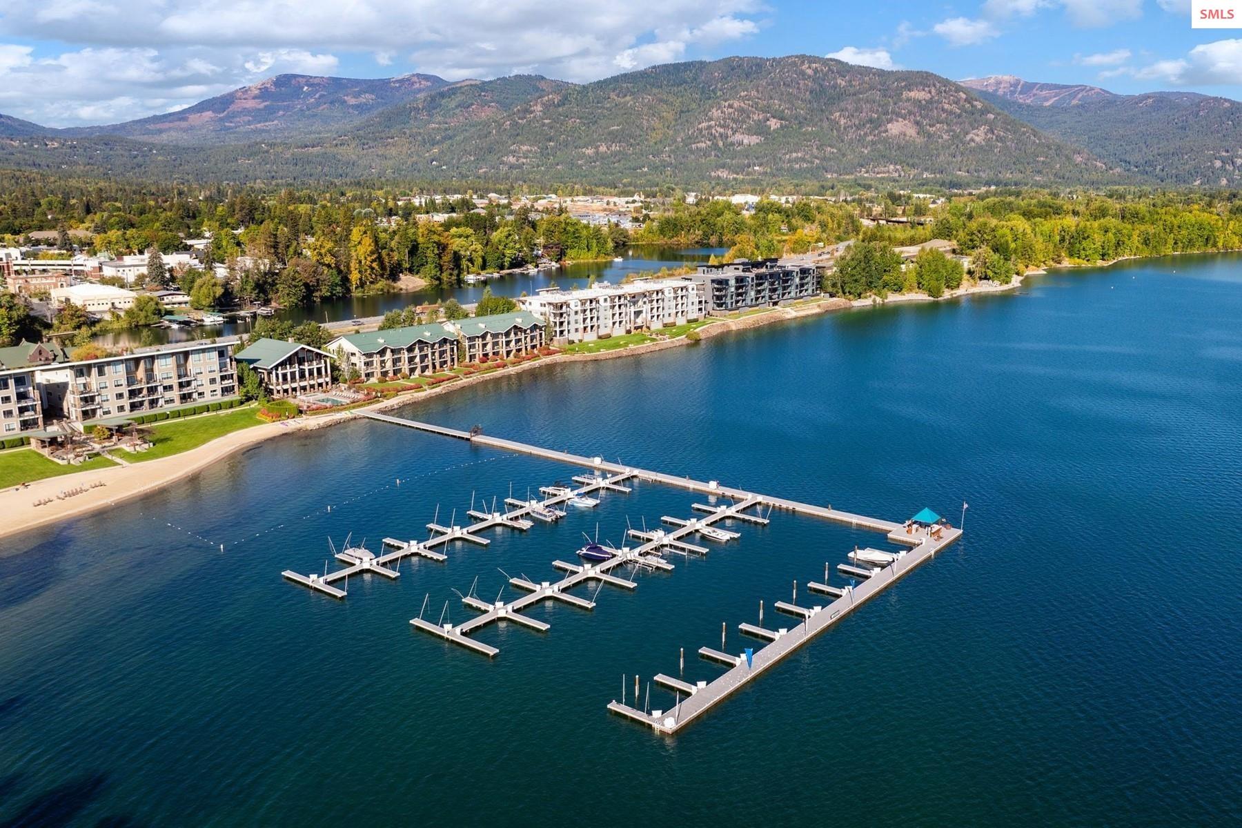 On the shores of Lake Pend Oreille and the Selkirk Mountains