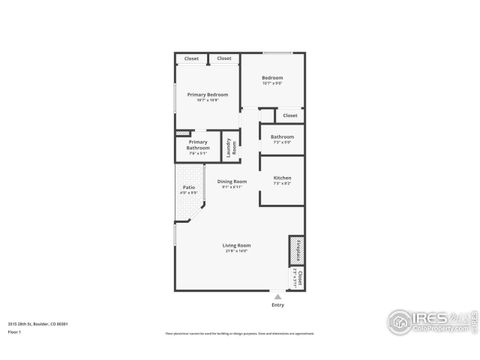 Tiny photo for 3515 28th St 103, Boulder, CO 80301 (MLS # 1045135)