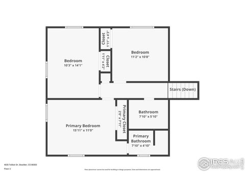 Tiny photo for 4635 Talbot Dr, Boulder, CO 80303 (MLS # 1045696)