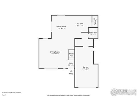 Tiny photo for 4143 Sunrise Ct, Boulder, CO 80304 (MLS # 1045821)