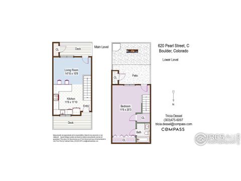 Tiny photo for 620 Pearl St C, Boulder, CO 80302 (MLS # 1045842)