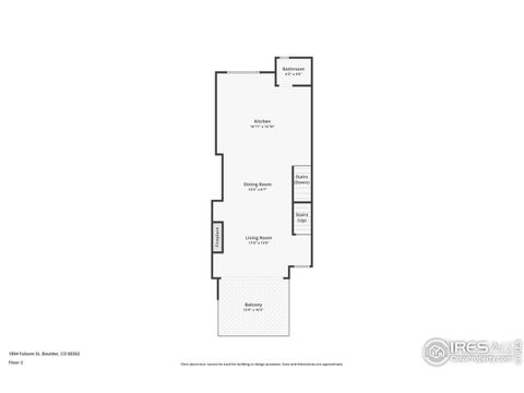 Tiny photo for 1894 Folsom St, Boulder, CO 80302 (MLS # 1048084)