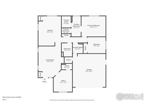 Tiny photo for 5220 S Sicily St, Aurora, CO 80015 (MLS # 1044909)