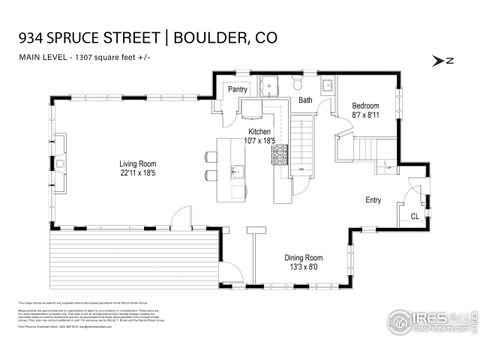 Tiny photo for 934 Spruce St, Boulder, CO 80302 (MLS # 1043470)