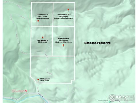 Tiny photo for 470 79 1327 1344 1327 Weaver Dr, Boulder, CO 80302 (MLS # 1042738)