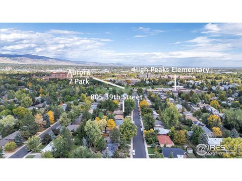 Tiny photo for 805 39th St, Boulder, CO 80303 (MLS # 1045169)