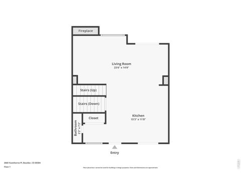 Tiny photo for 2660 Hawthorne Pl, Boulder, CO 80304 (MLS # 1061642)