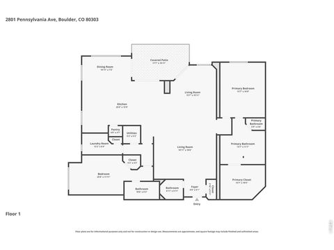 Tiny photo for 2801 Pennsylvania Ave 105, Boulder, CO 80303 (MLS # 1057217)
