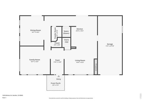 Tiny photo for 1220 Edinboro Dr, Boulder, CO 80305 (MLS # 1053852)