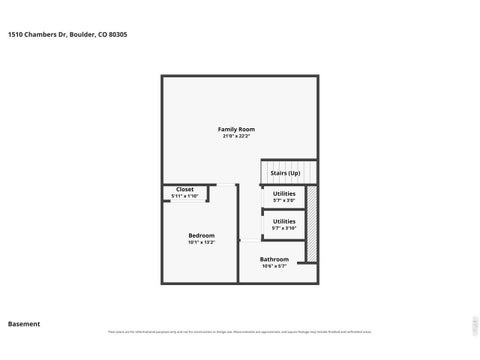 Tiny photo for 1510 Chambers Dr, Boulder, CO 80305 (MLS # 1068597)