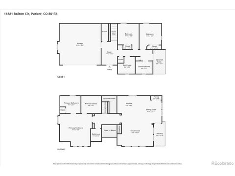 Tiny photo for 11881 Bolton Cir, Parker, CO 80134 (MLS # 6677564)