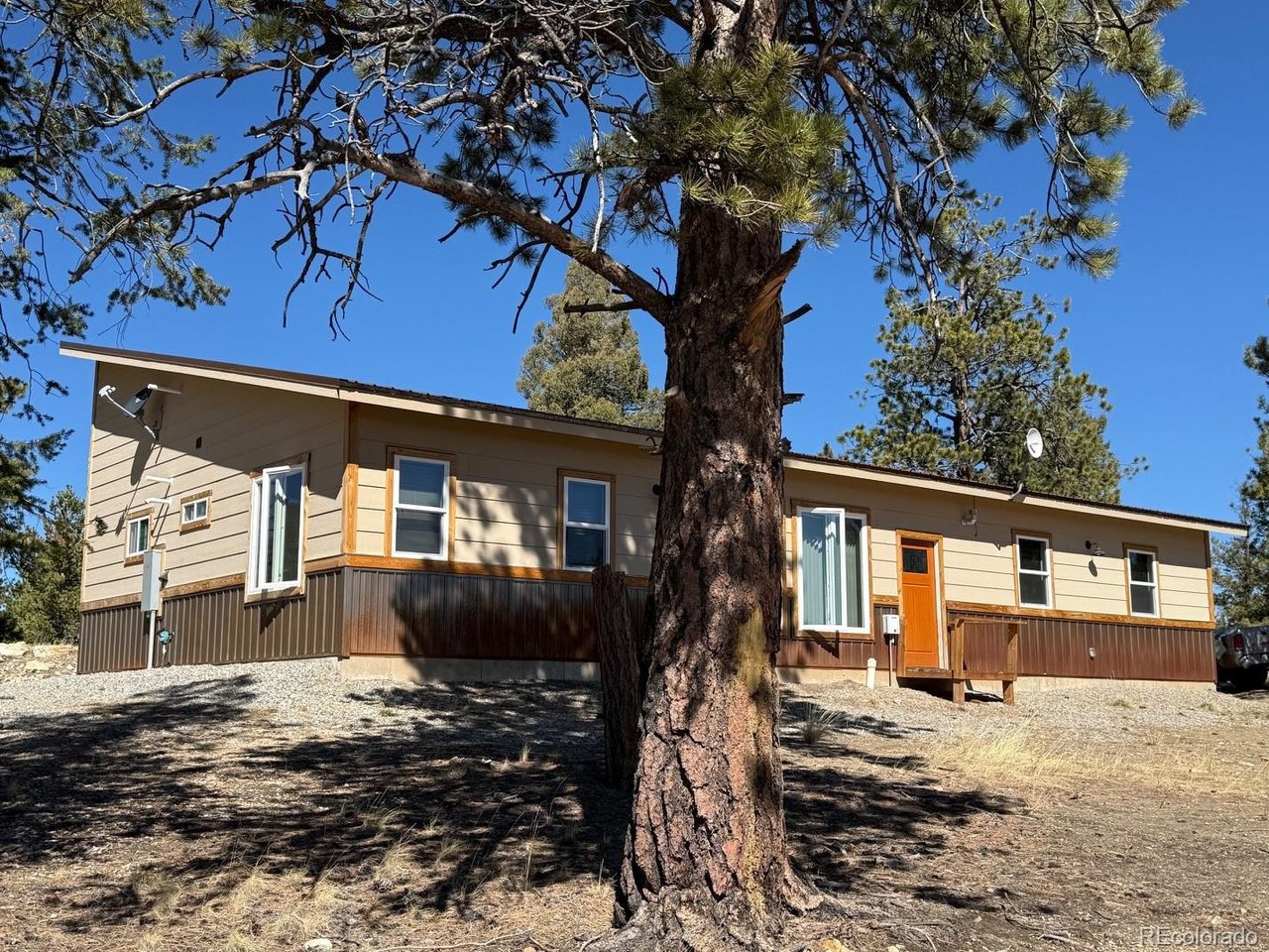 View of the front of the house