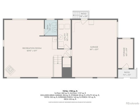Tiny photo for 8673 W Swarthmore Pl, Littleton, CO 80123 (MLS # 2578235)