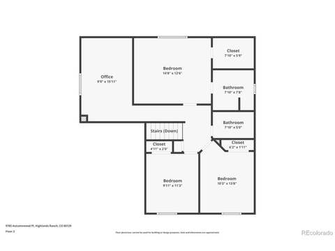 Tiny photo for 9785 Autumnwood Pl, Highlands Ranch, CO 80129 (MLS # 8867745)