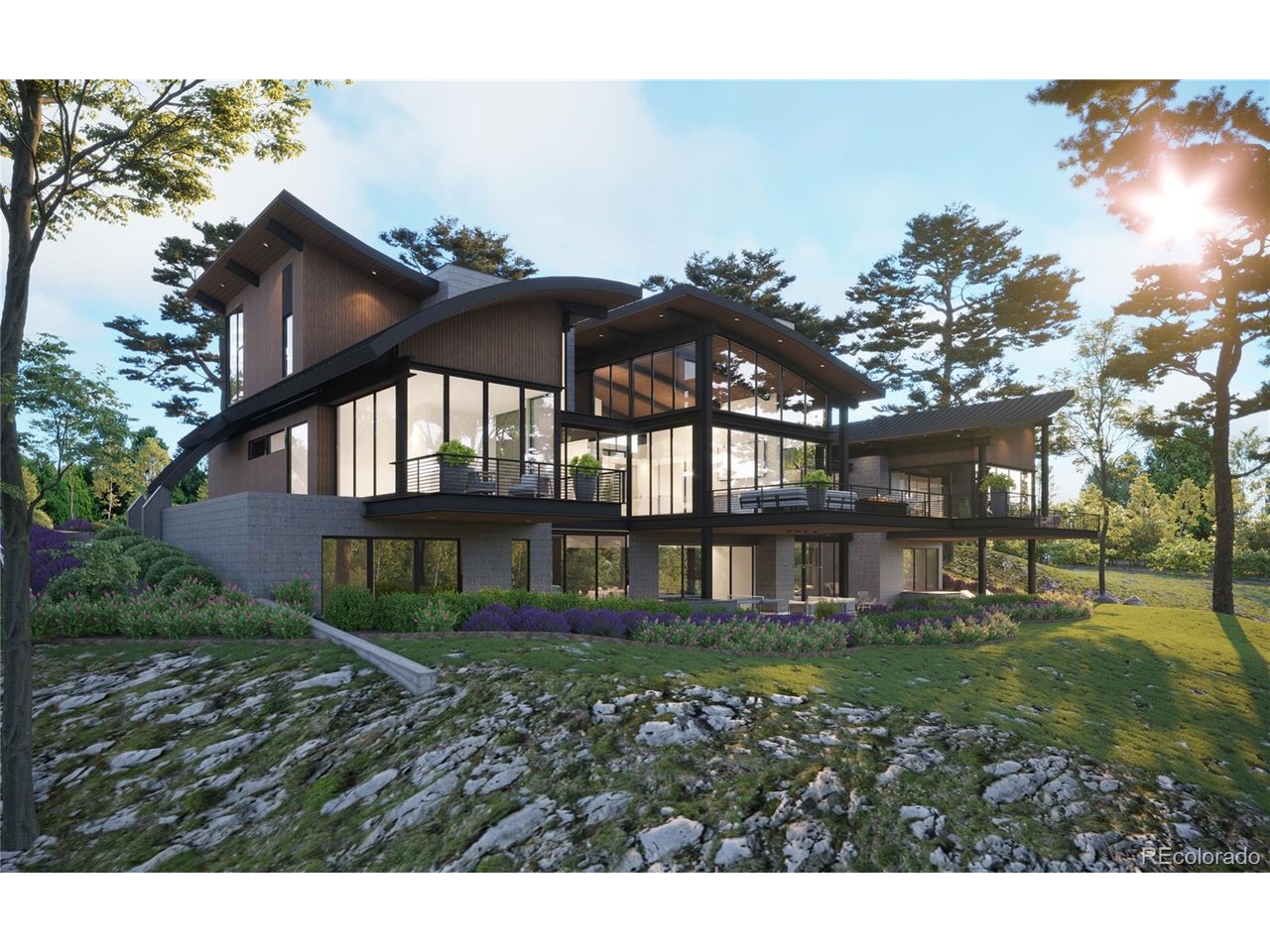 Rendering of Custom Home
