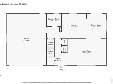 Tiny photo for 205 Manhattan Dr, Boulder, CO 80303 (MLS # 1057966)