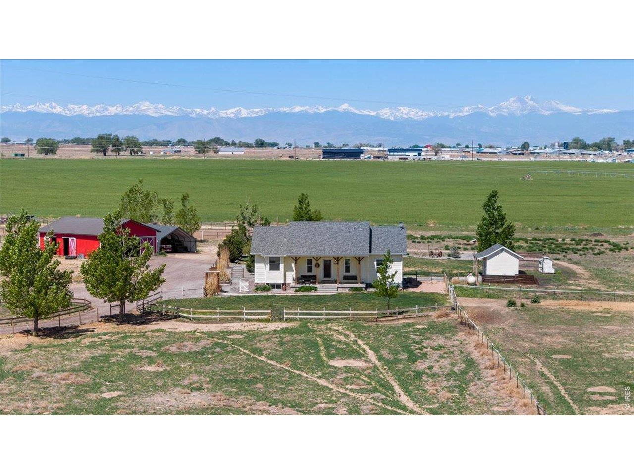 Country living! View looking to the west.