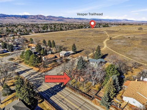 Tiny photo for 4778 Berkshire St, Boulder, CO 80301 (MLS # 1962551)
