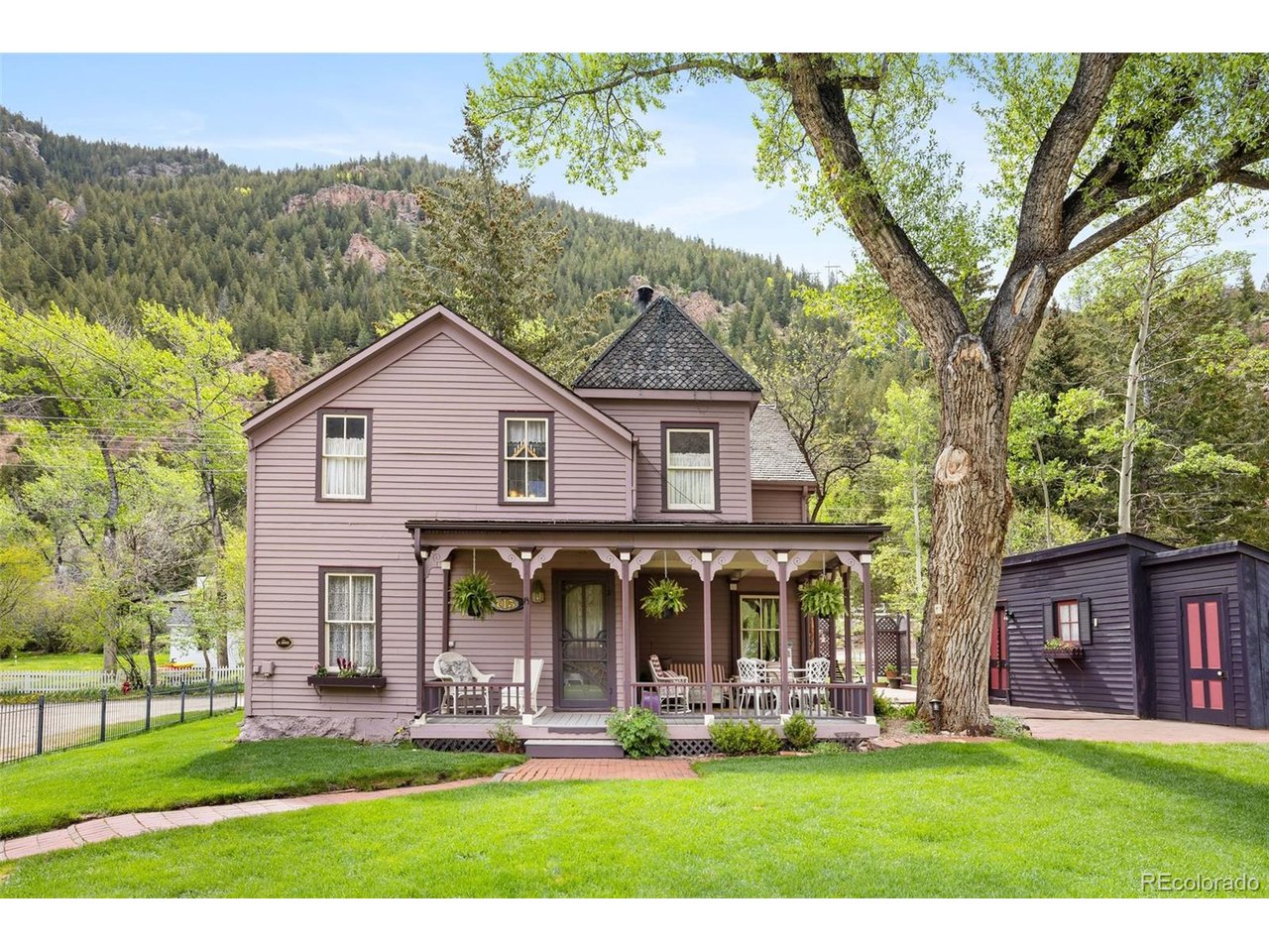 Front Porch and Yard