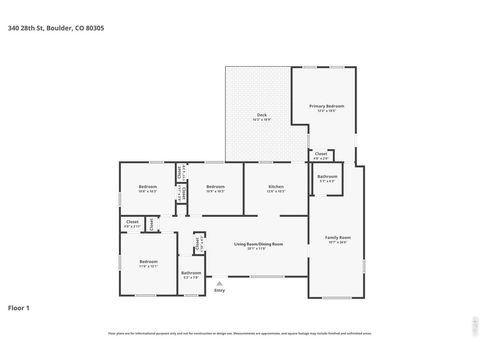 Tiny photo for 340 28th St, Boulder, CO 80305 (MLS # 1057046)