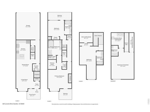 Tiny photo for 620 Laramie Blvd, Boulder, CO 80304 (MLS # 1057322)