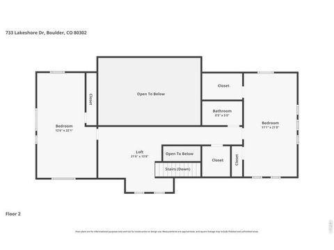 Tiny photo for 733 Lakeshore Dr, Boulder, CO 80302 (MLS # 1057472)