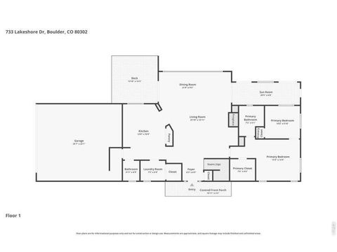 Tiny photo for 733 Lakeshore Dr, Boulder, CO 80302 (MLS # 1057472)
