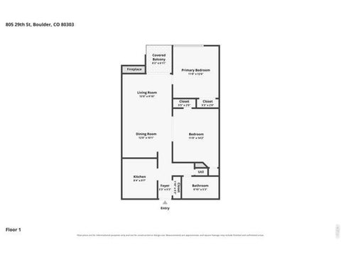 Tiny photo for 805 29th St 408, Boulder, CO 80303 (MLS # 1067994)