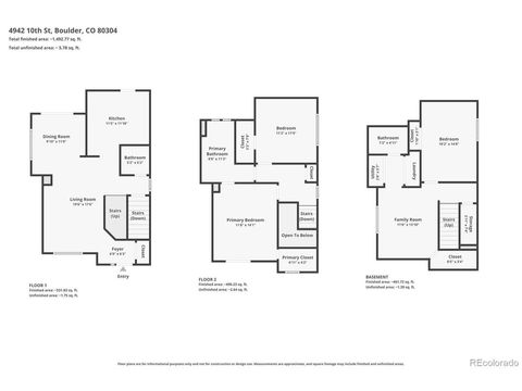 Tiny photo for 4942 10th St, Boulder, CO 80304 (MLS # 3514251)