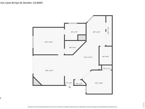 Tiny photo for 4945 Twin Lakes Rd 46, Boulder, CO 80301 (MLS # 1063710)