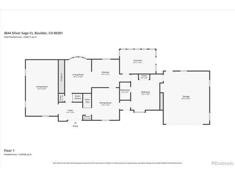 Tiny photo for 4844 Silver Sage Ct, Boulder, CO 80301 (MLS # 2000989)