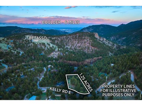 Tiny photo for 485 Kelly Rd E, Boulder, CO 80302 (MLS # 1054002)