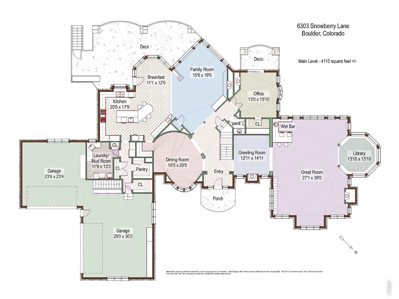 6303 Snowberry Ln, Niwot, CO, 80503, USA, 5 Bedrooms Bedrooms, ,6 BathroomsBathrooms,Residential,Active,6303 Snowberry Ln,1058211