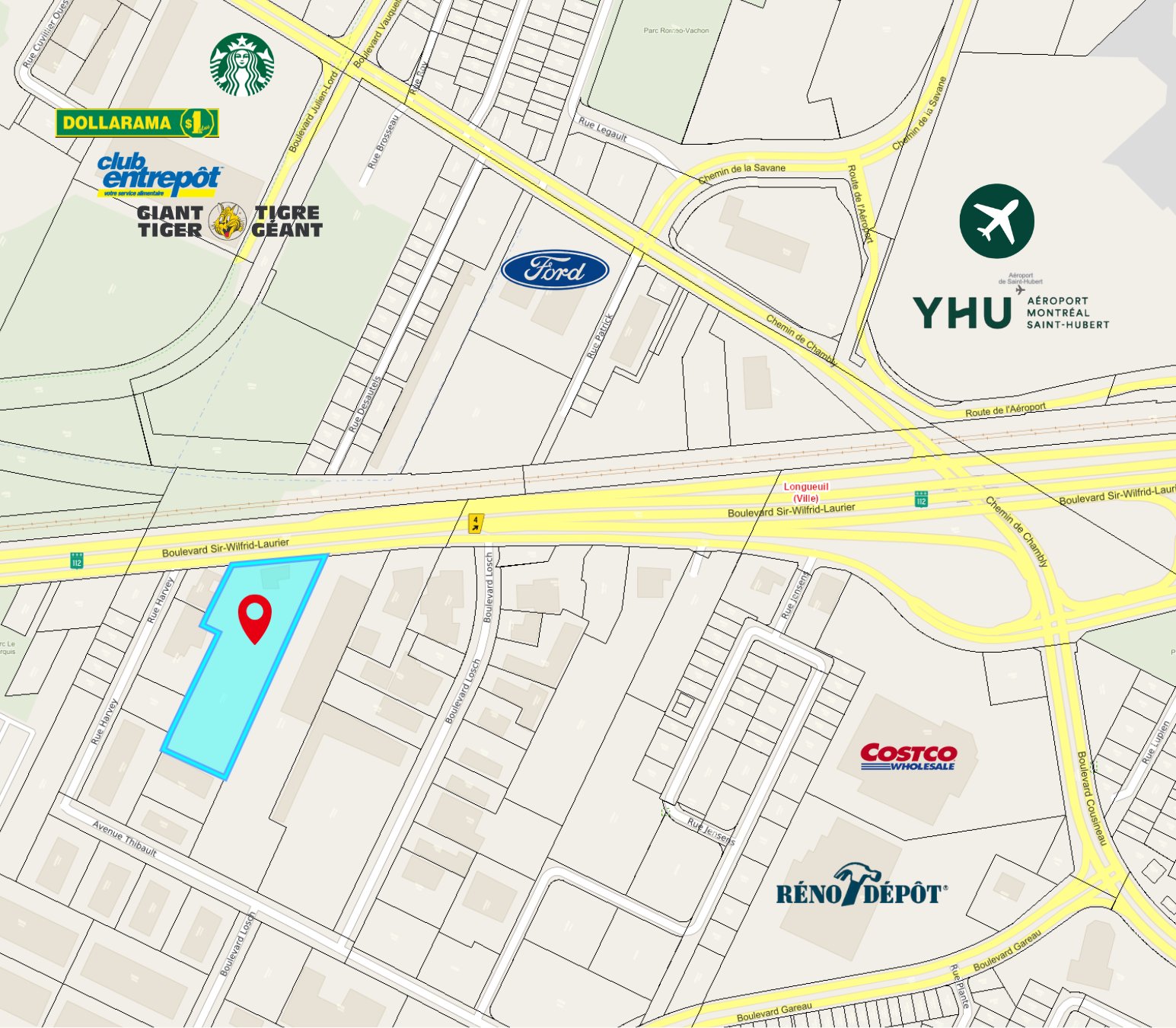 Longueuil (Saint-Hubert), QC J3Y 3X3, Canada, ,Commercial,Active,68125